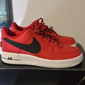 COPY - Nike Air Force 1 red/black SZ men 9